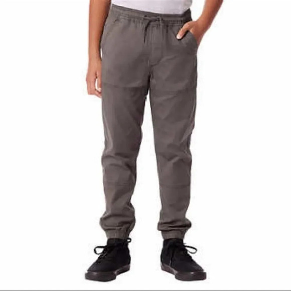 Unionbay Green, gray, khaki size 10/12 Medium Uniform School pants - Picture 4 of 13